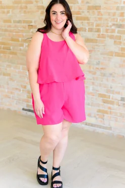 Not Like Us Tiered Romper