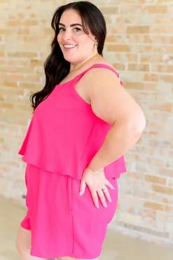 Not Like Us Tiered Romper