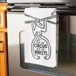 'Not My Circus, Not My Monkeys' Kitchen Towel