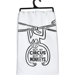 'Not My Circus, Not My Monkeys' Kitchen Towel