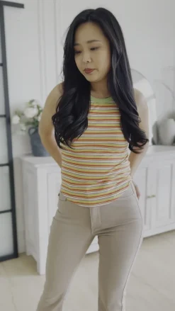 Now and Forever Striped Tank