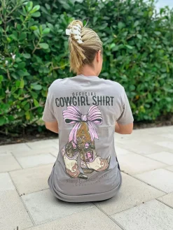 'Official Cowgirl Shirt' Short Sleeve Tee by Simply Southern