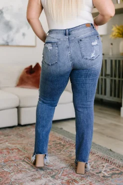 O'Hara Destroyed Straight Jeans by Judy Blue