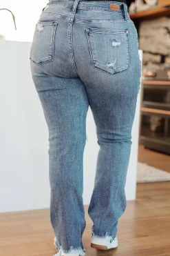 O'Hara Destroyed Straight Jeans by Judy Blue