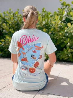 Ohio State Short Sleeve Tee by Simply Southern