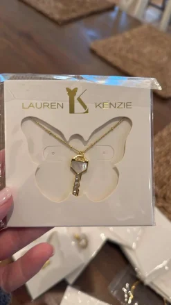 Opal Key Necklace by Lauren Kenzie