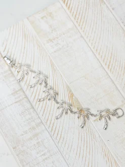 Open Palm Trees Magnetic Bracelet