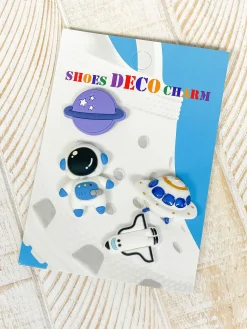 Outer Space Silicone Shoe Charm Set