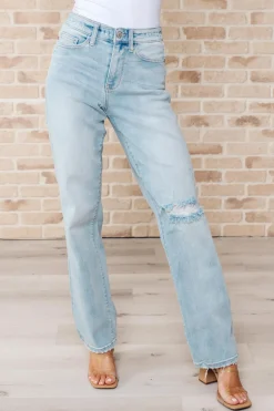 Parker High Rise 90's Straight Jeans by Judy Blue