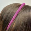 Pave Rhinestone Headband - Pink