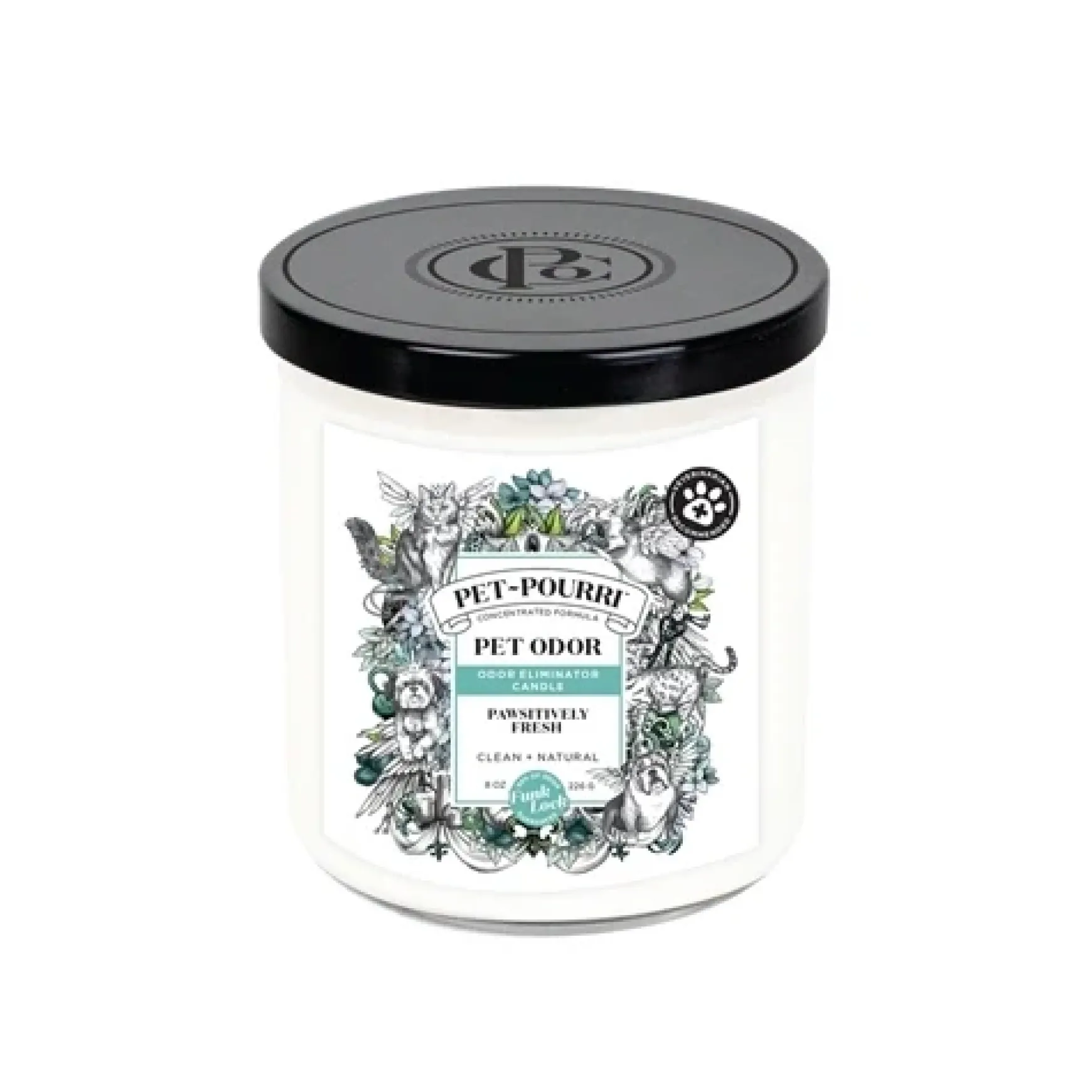 Pawsitively Fresh Pet Odor Eliminator Candle by Poo-Pourri