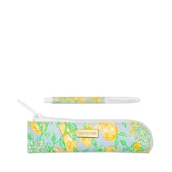 Pen with Pouch by Lilly Pulitzer - Make Lemonade