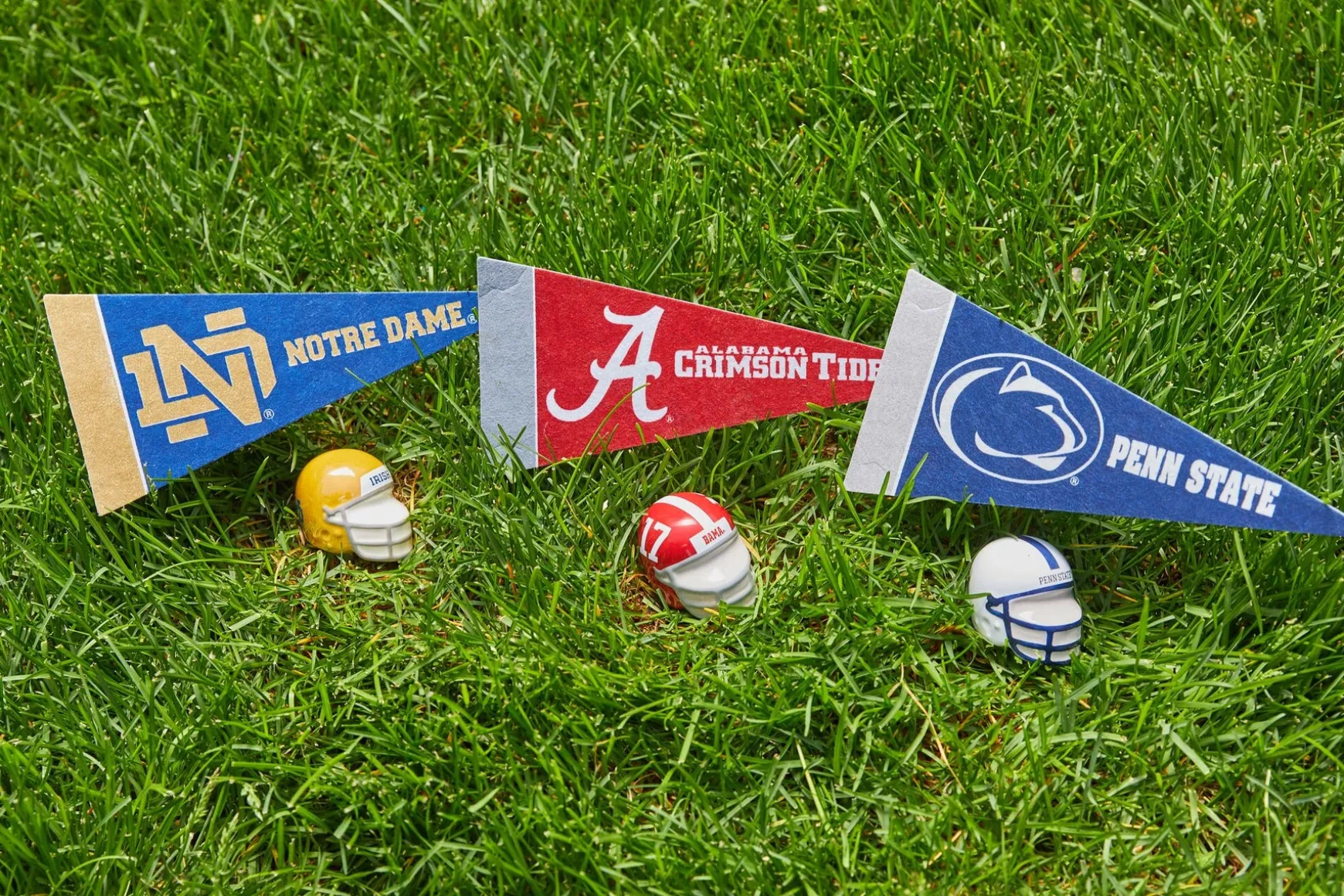 Penn State Football Helmet Mini by Nora Fleming