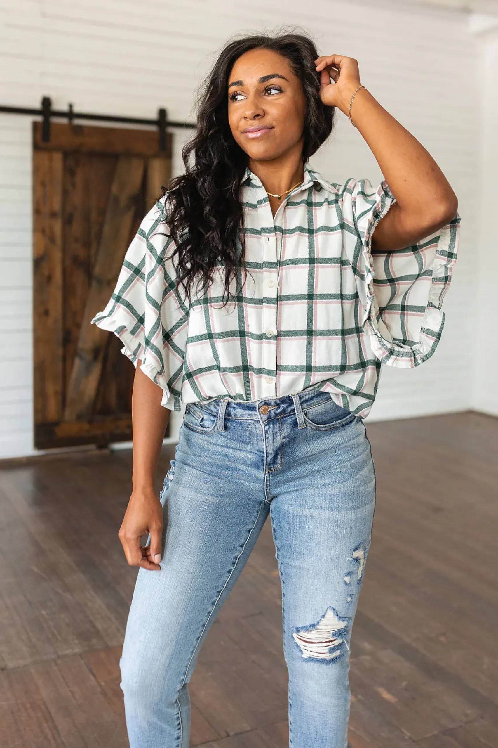Perfect Picnic Plaid Top