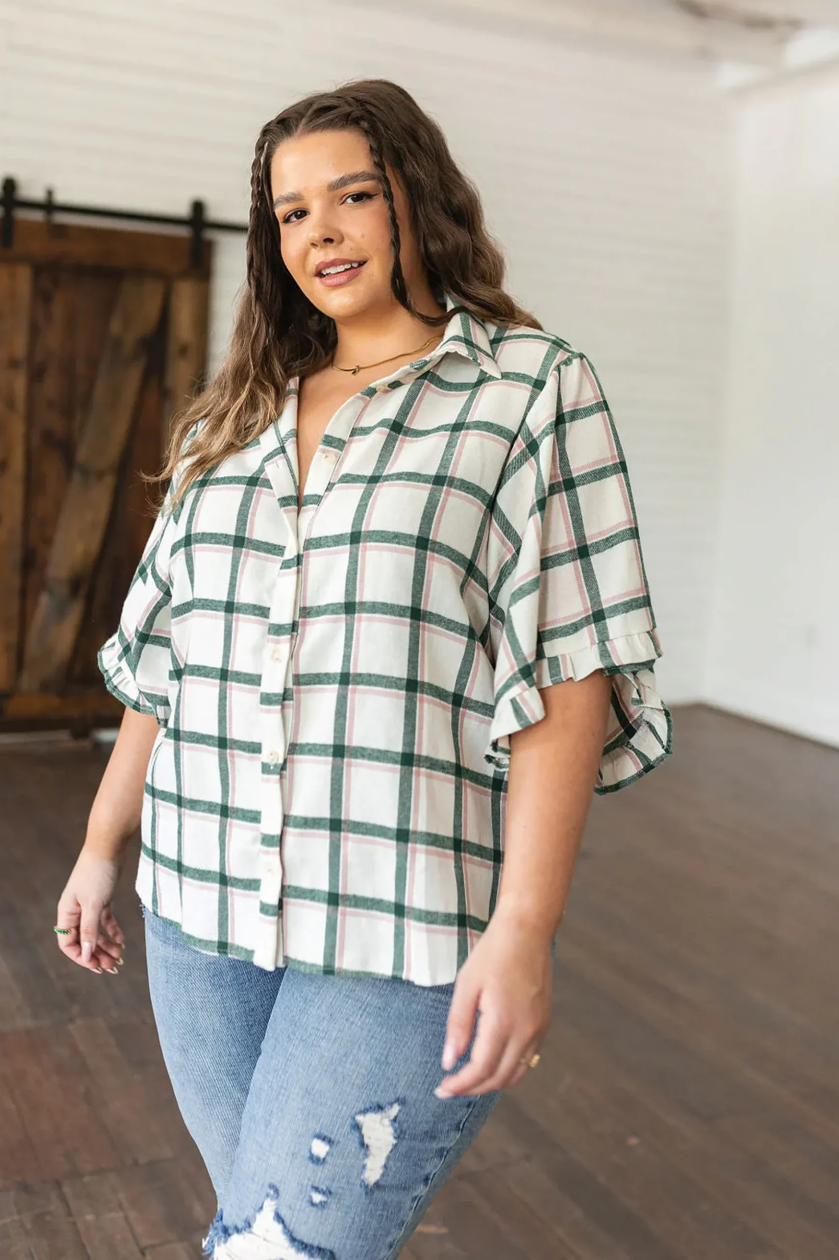 Perfect Picnic Plaid Top