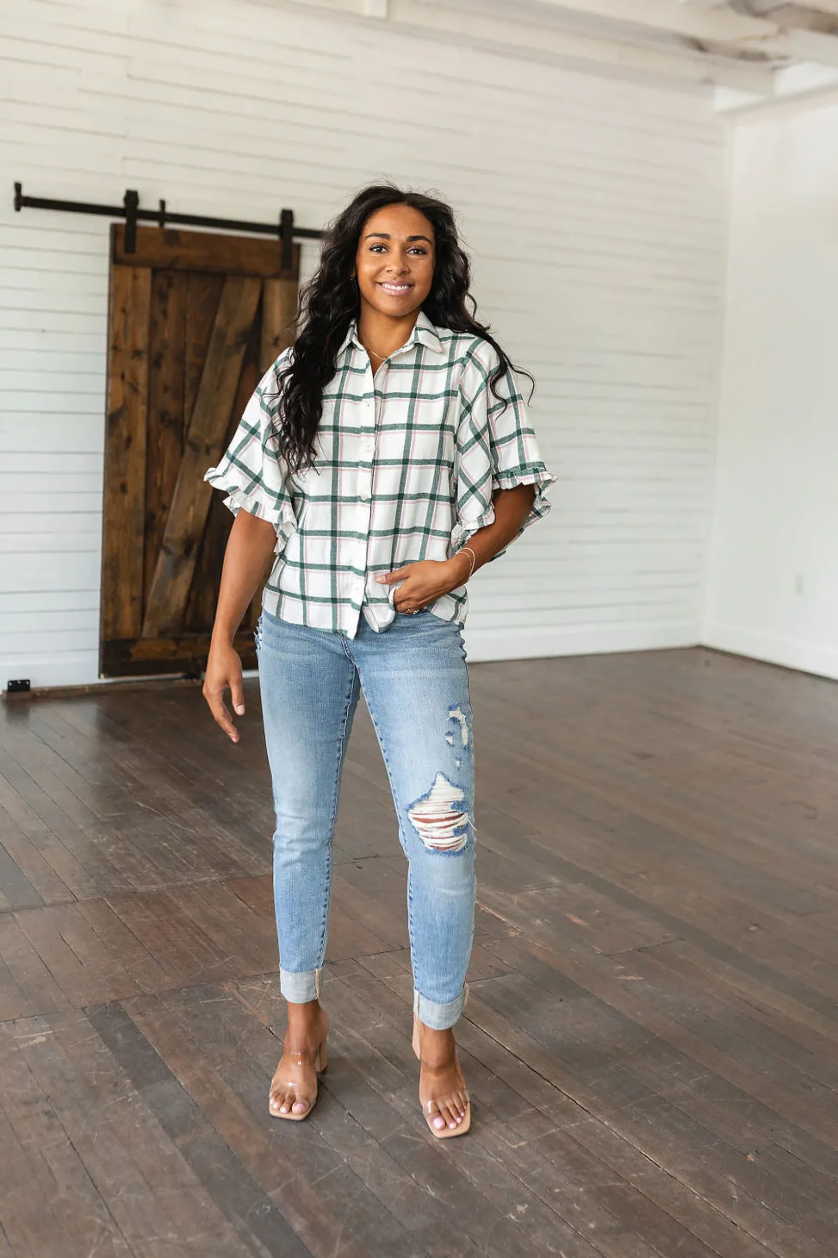 Perfect Picnic Plaid Top