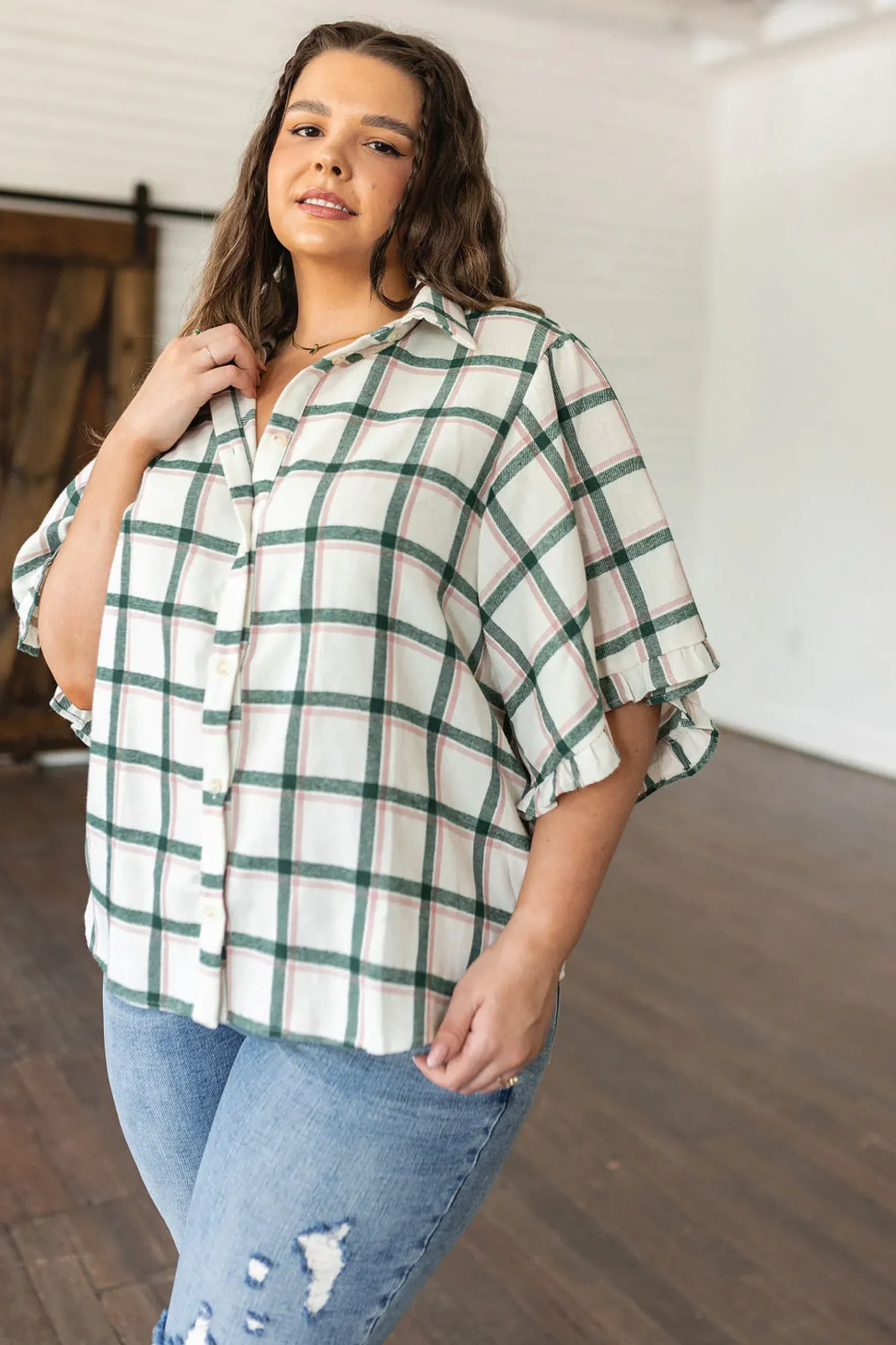 Perfect Picnic Plaid Top