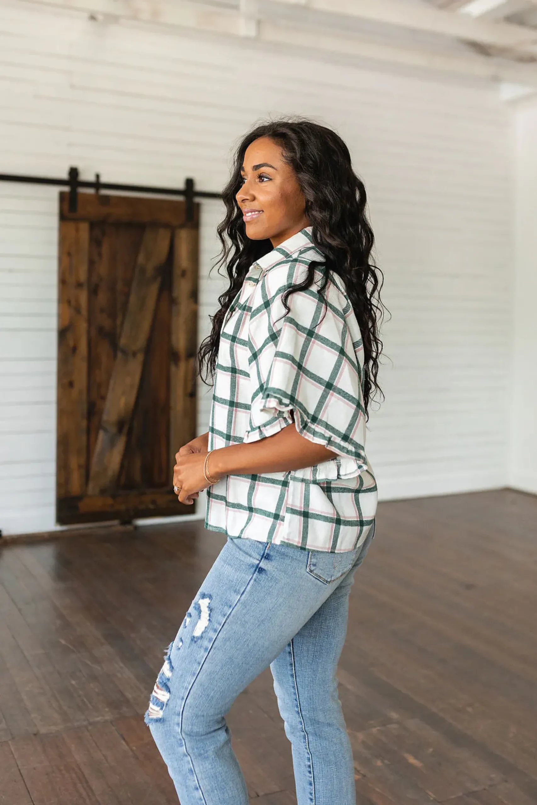 Perfect Picnic Plaid Top