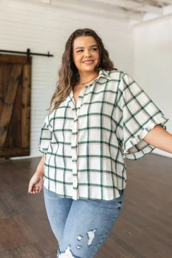 Perfect Picnic Plaid Top