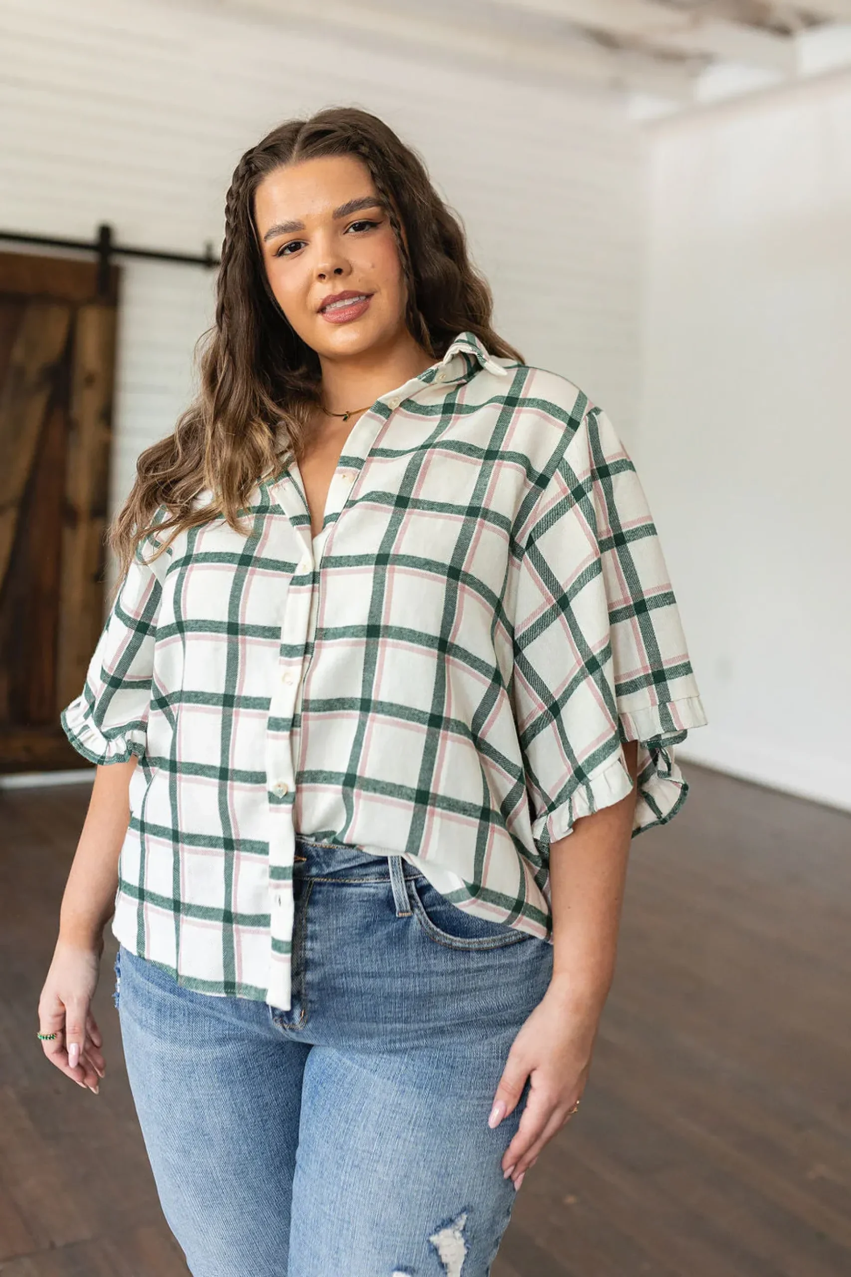 Perfect Picnic Plaid Top