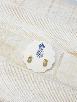 Phoebe Mini Pineapple Studs