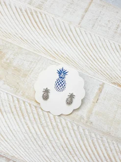Phoebe Mini Pineapple Studs