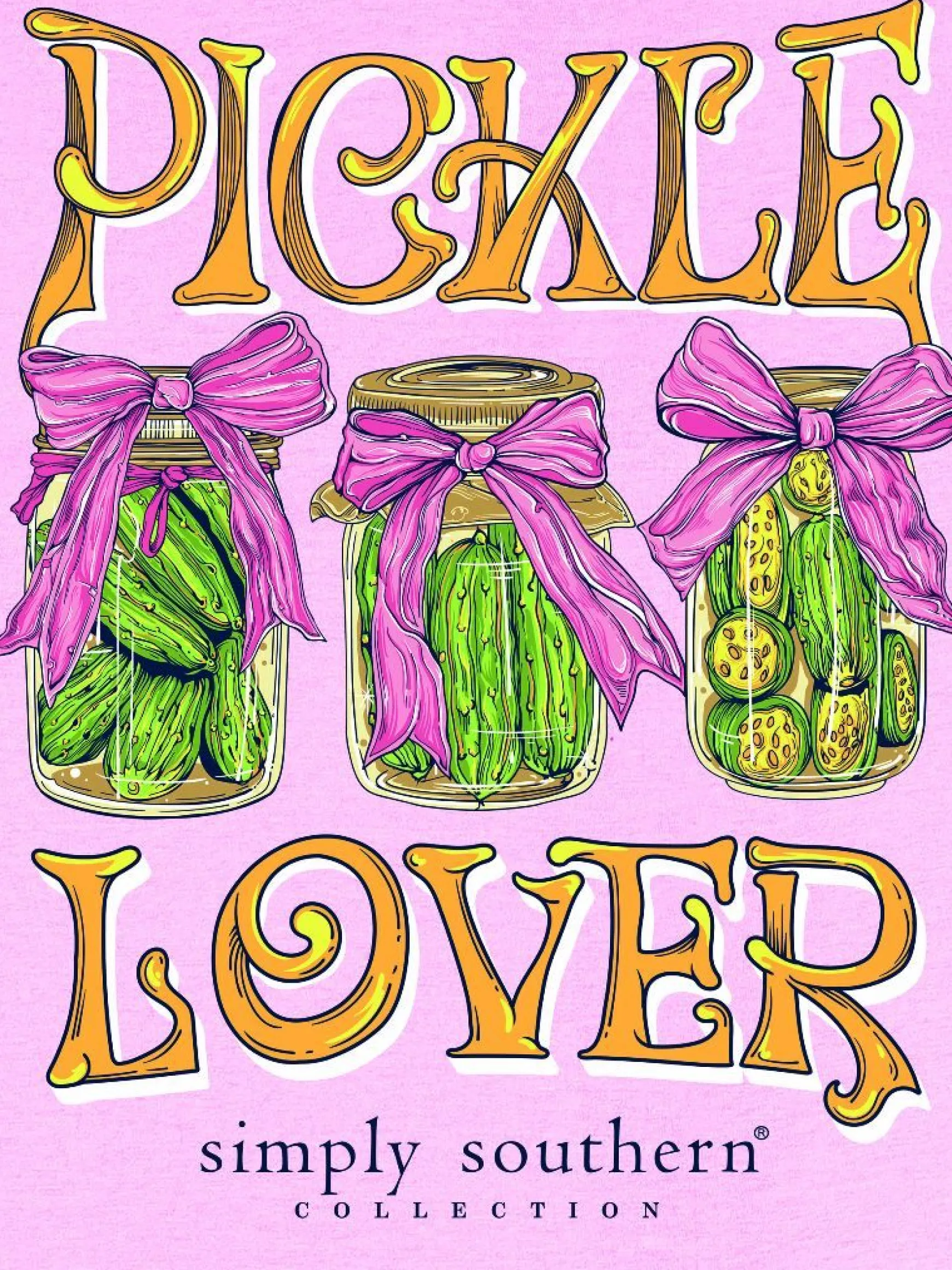 'Pickle Lover' Short Sleeve Tee by Simply Southern