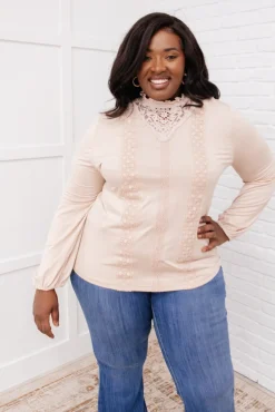 Picture This Top In Blush