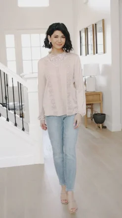 Picture This Top In Blush