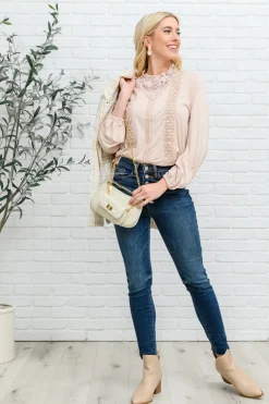 Picture This Top In Blush