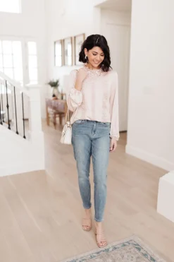 Picture This Top In Blush