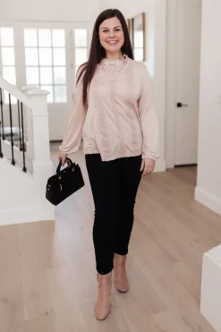Picture This Top In Blush