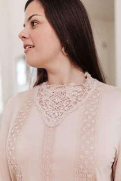 Picture This Top In Blush