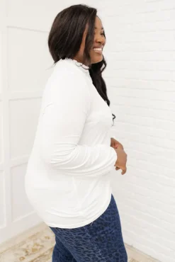 Picture This Top In Off White