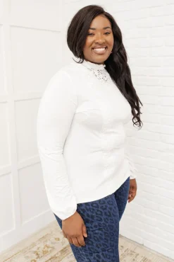 Picture This Top In Off White