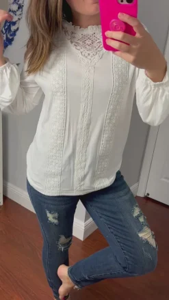 Picture This Top In Off White