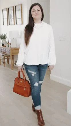 Picture This Top In Off White