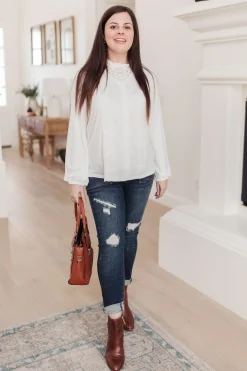 Picture This Top In Off White