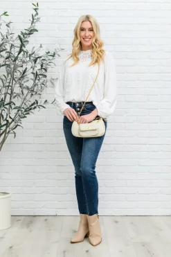 Picture This Top In Off White