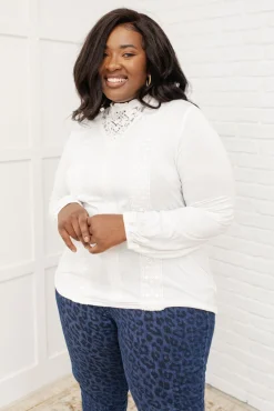 Picture This Top In Off White