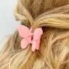 Pink Butterfly Claw Clip