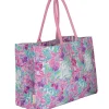 Pink Flower Seaside Tote by Simply Southern