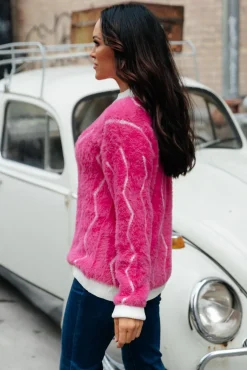 Pop Culture Zig Zag Sweater