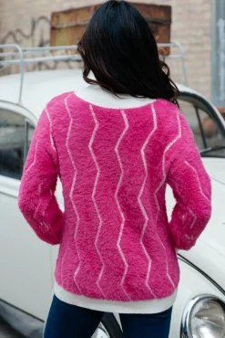 Pop Culture Zig Zag Sweater