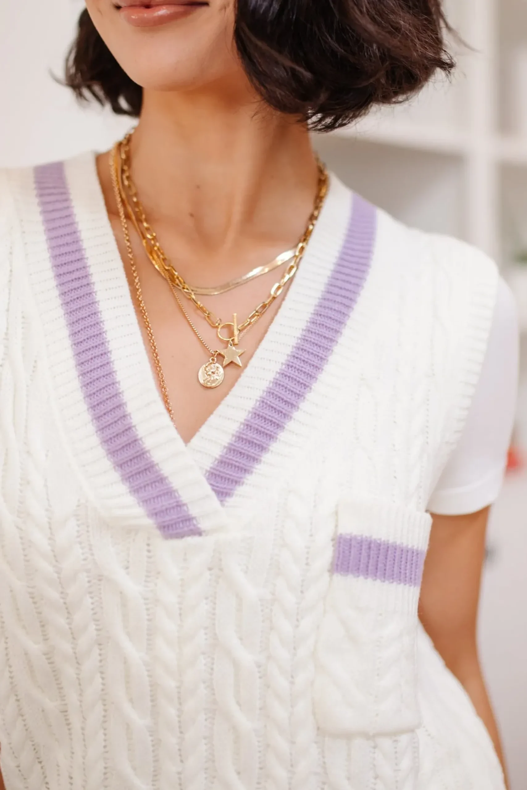 Power Girl Sweater Vest