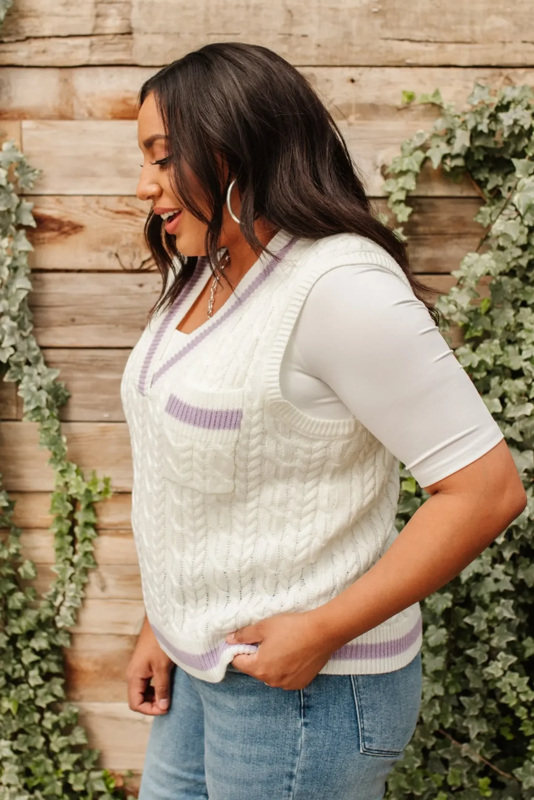 Power Girl Sweater Vest