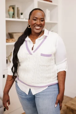 Power Girl Sweater Vest