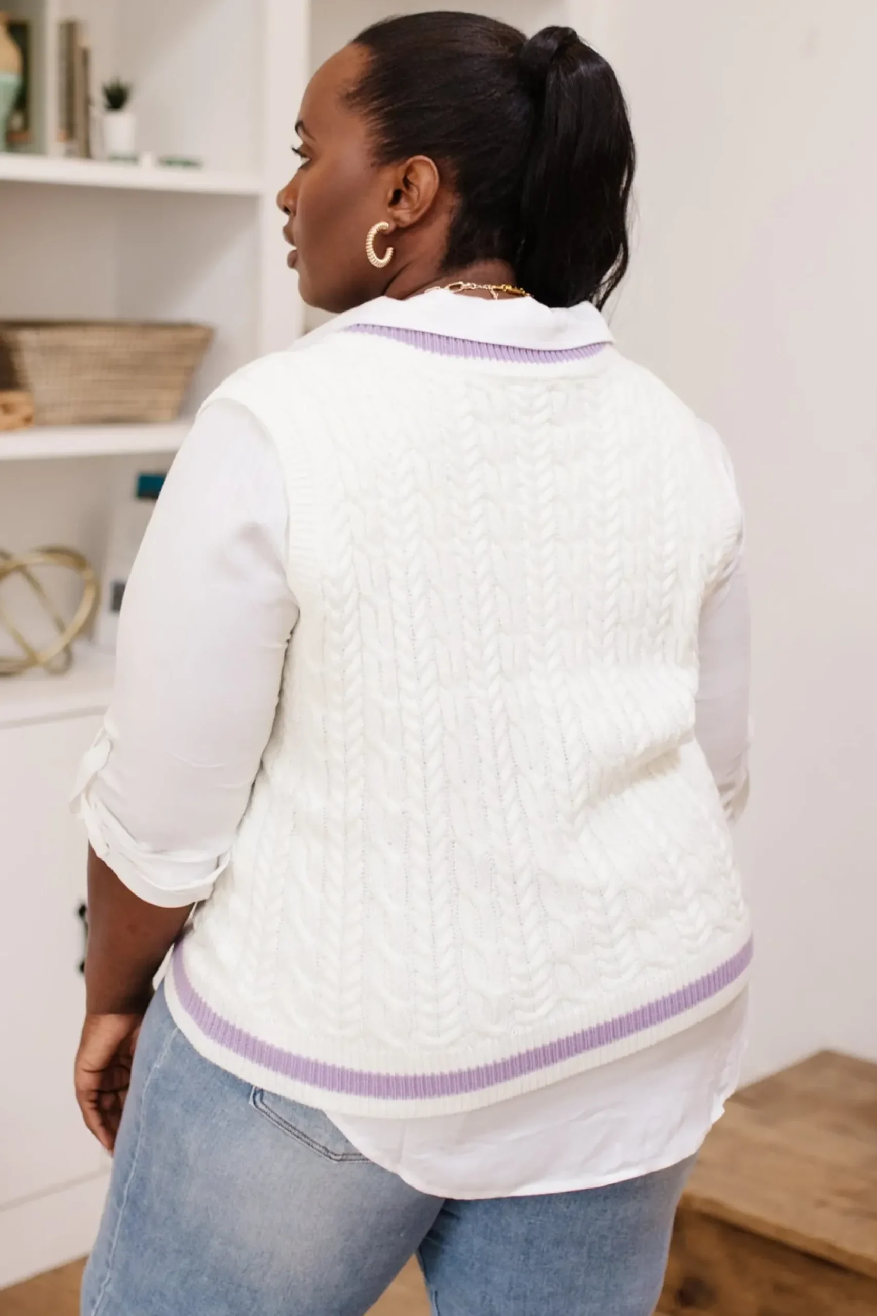 Power Girl Sweater Vest