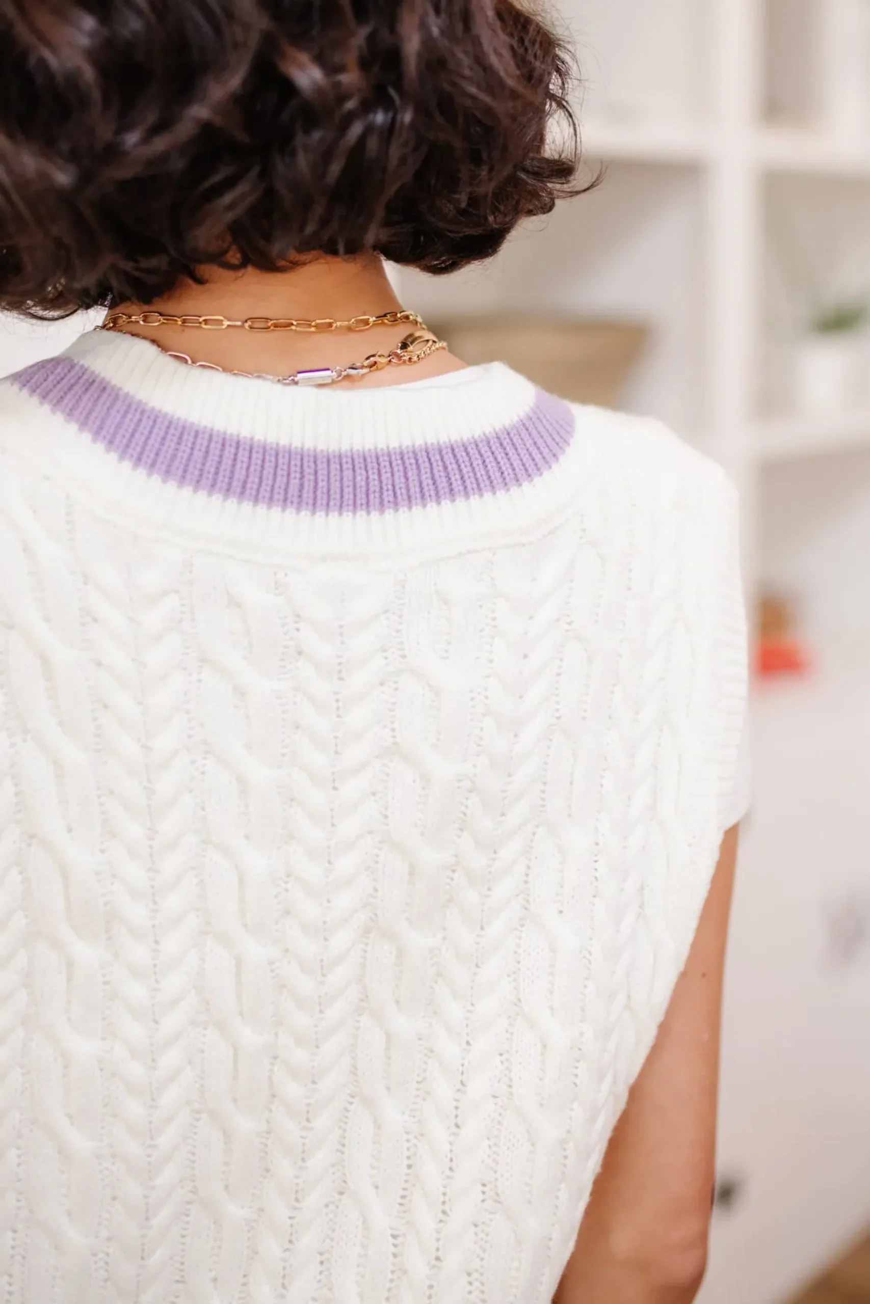 Power Girl Sweater Vest