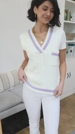 Power Girl Sweater Vest